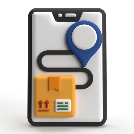 Delivery Tracking  3D Icon