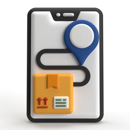 Delivery Tracking  3D Icon