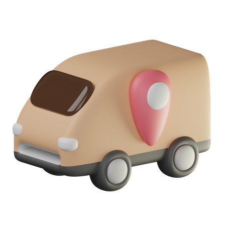 Delivery Tracking  3D Icon