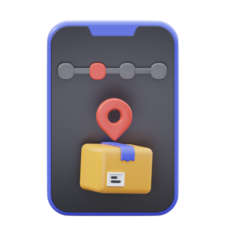 Delivery Tracking  3D Icon