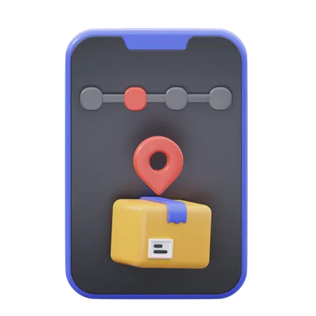 Delivery Tracking  3D Icon