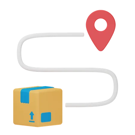 Delivery Tracking  3D Icon