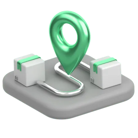 Delivery Tracking  3D Icon