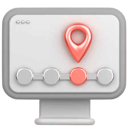 Delivery Tracking  3D Icon
