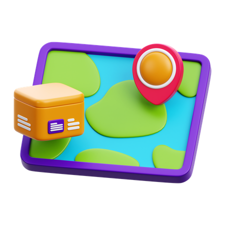 Delivery Tracking  3D Icon