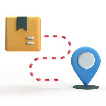 Delivery Tracking  3D Icon