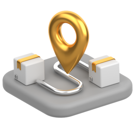 Delivery Tracking  3D Icon