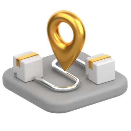 Delivery Tracking  3D Icon