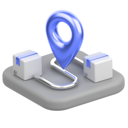 Delivery Tracking  3D Icon