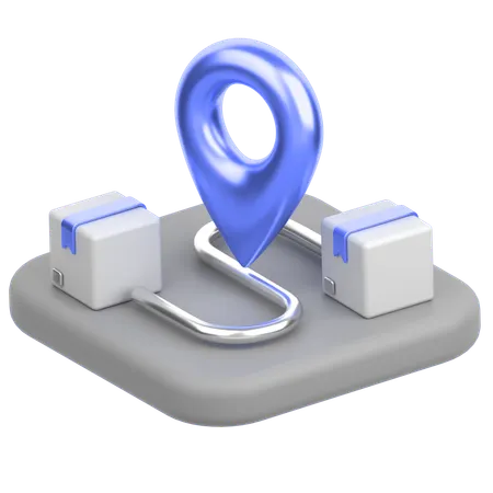 Delivery Tracking  3D Icon