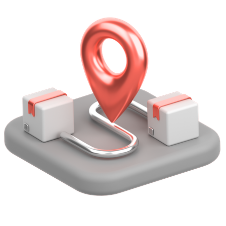 Delivery Tracking  3D Icon