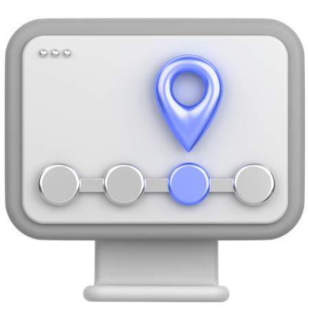 Delivery Tracking  3D Icon