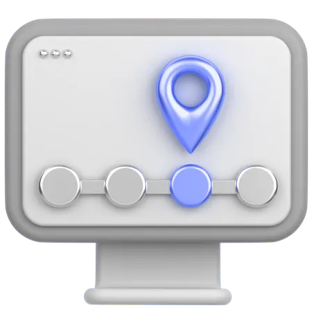 Delivery Tracking  3D Icon