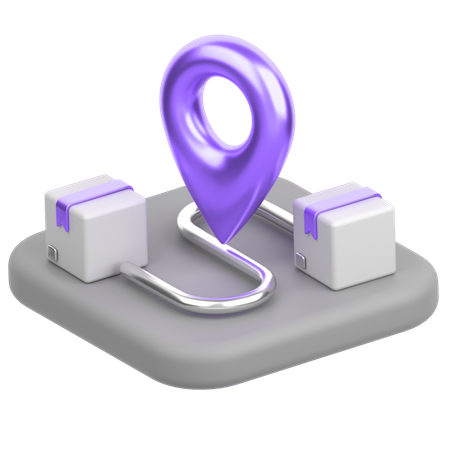 Delivery Tracking  3D Icon