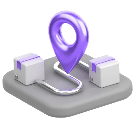Delivery Tracking  3D Icon
