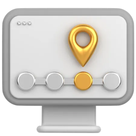 Delivery Tracking  3D Icon