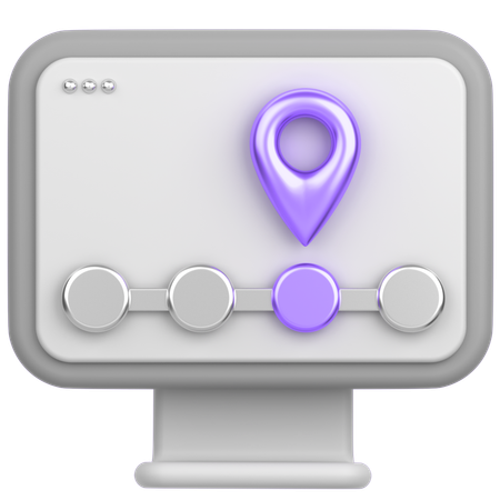 Delivery Tracking  3D Icon