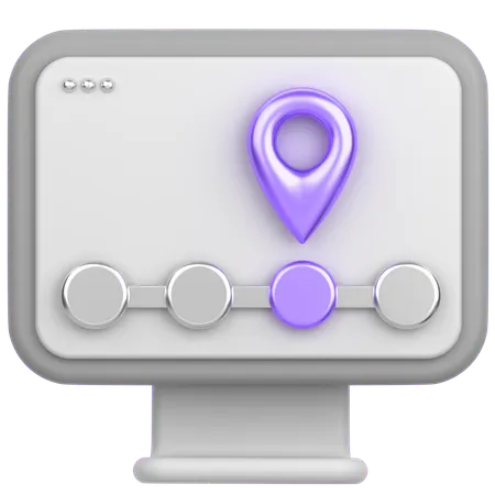 Delivery Tracking  3D Icon
