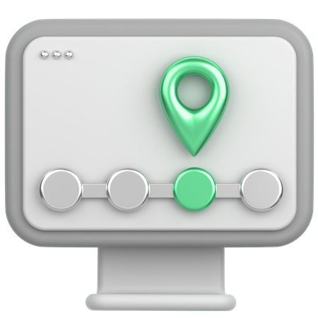 Delivery Tracking  3D Icon