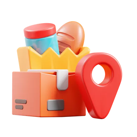 Delivery Tracking  3D Icon