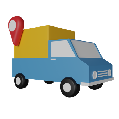 Delivery Tracking  3D Icon