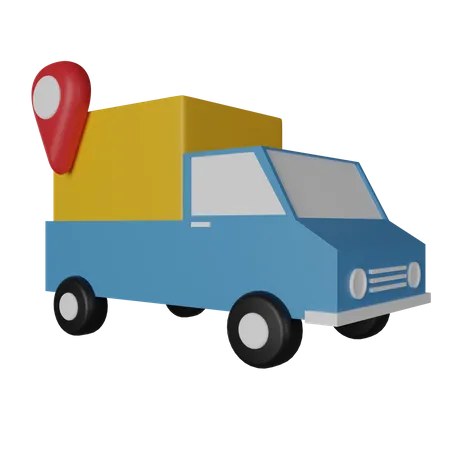 Delivery Tracking  3D Icon