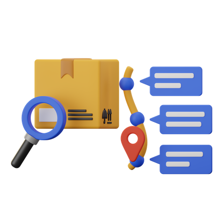 Delivery Tracking  3D Icon