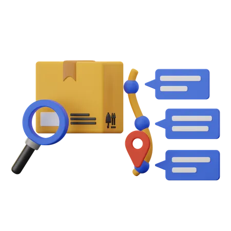 Delivery Tracking  3D Icon