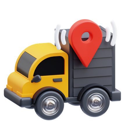 Delivery Tracking  3D Icon