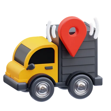 Delivery Tracking  3D Icon