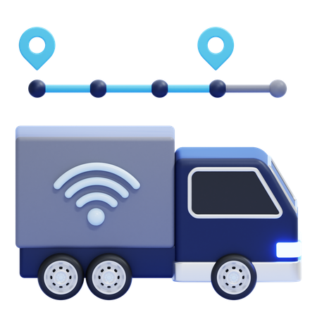 Delivery Tracking  3D Icon