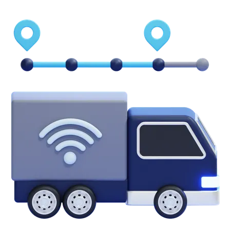 Delivery Tracking  3D Icon
