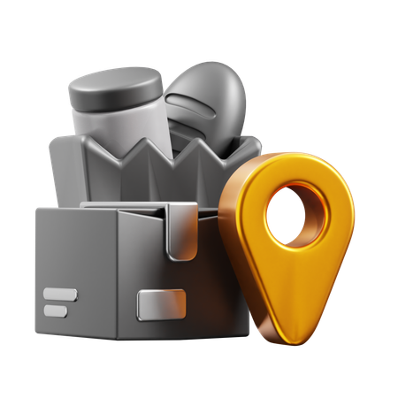 Delivery Tracking  3D Icon