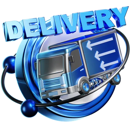 Represents The Transportation And Delivery Of Orders Or Products 3D Icon