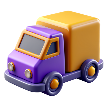 Delivery truck  3D Icon