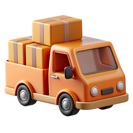 Delivery truck  3D Icon