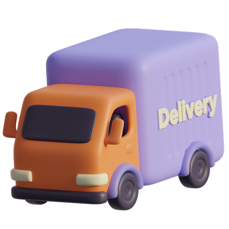 Delivery Truck  3D Icon