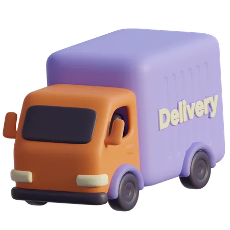 Delivery Truck  3D Icon