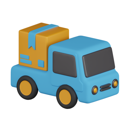 Delivery Truck  3D Icon