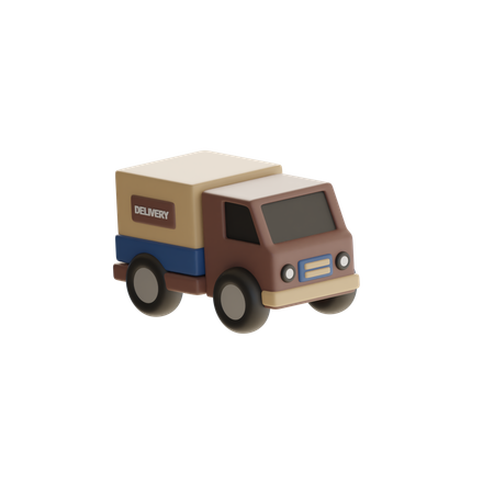 Delivery Truck  3D Icon