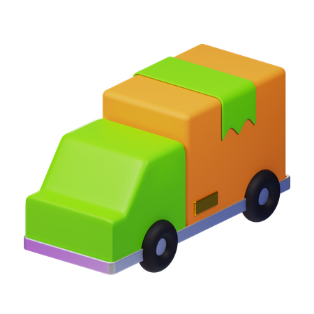 Delivery Truck  3D Icon