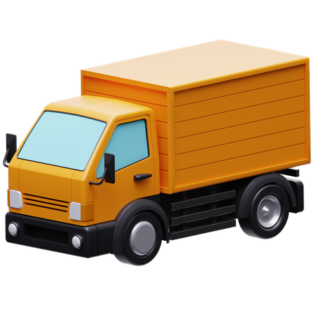 Delivery Truck  3D Icon