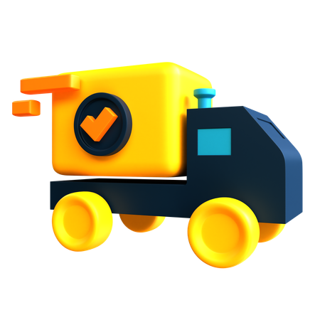 Delivery Truck  3D Icon