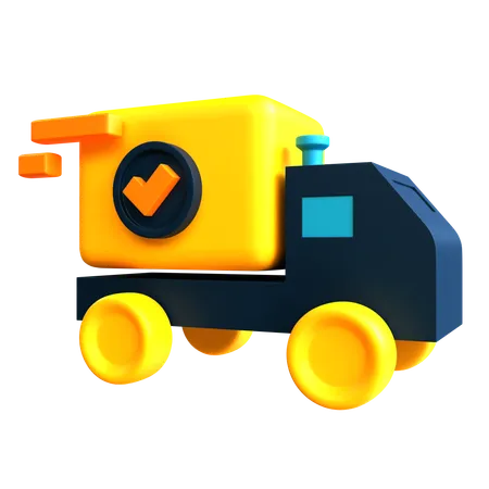 Delivery Truck  3D Icon