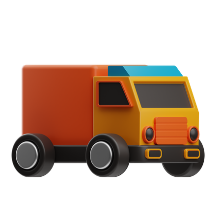 Delivery Truck  3D Icon