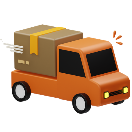 Delivery Truck  3D Icon