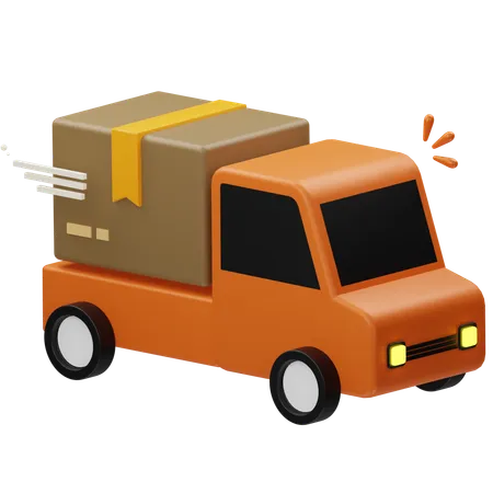 Delivery Truck  3D Icon