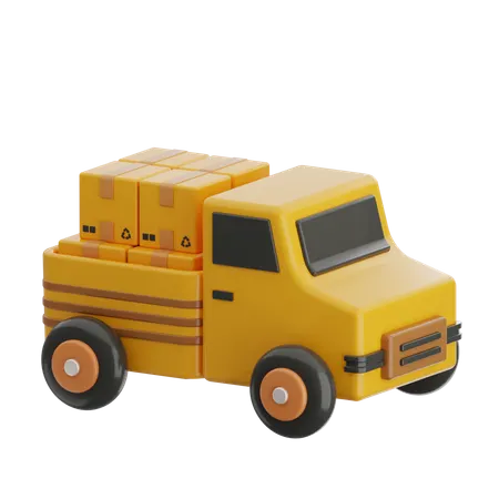 Delivery Truck  3D Icon