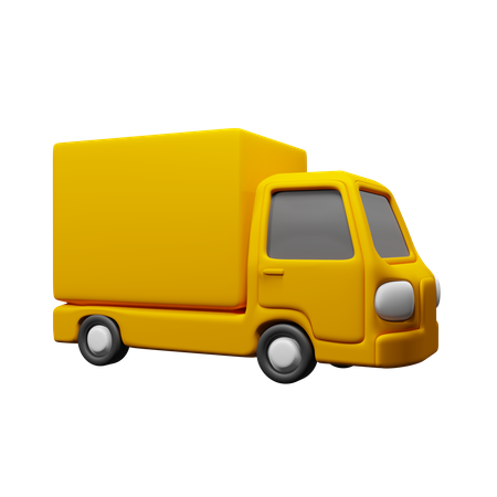 Delivery Truck  3D Icon