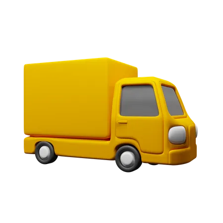 Delivery Truck  3D Icon